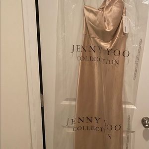NWT Jenny Yoo Lena dress in color ‘petal’ size 4